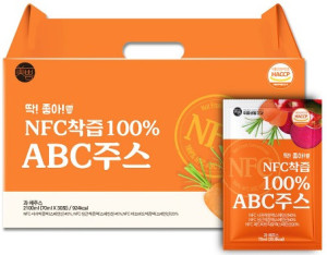 Органический сок ABC (яблоко, свёкла, морковь) прямого отжима (NFC) 100%