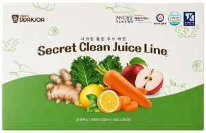 Микс-упаковка детокс-соков Secret Cleanse Juice для очищения и поддержания пищеварительной системы